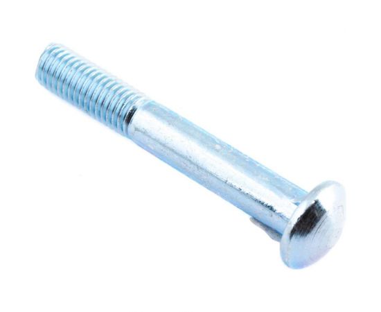 Мебельный болт с усом Element DIN 607 6x60 белый цинк 30 шт 244330 