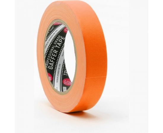 Клейкая лента DGTAPE TrueGaff - Гаффа тейп, 12 мм х 25 м, оранжевый TrueGAFF12/25/FL-O 