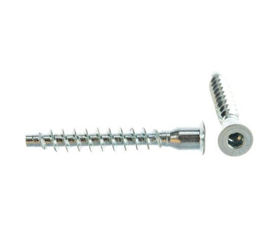 Шурупная стяжка Element оцинкованная 7х50 мм HEX 50 шт. 5650005 / 038930 