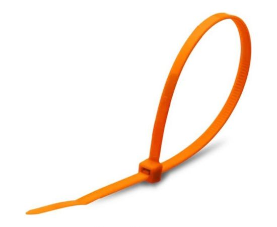 Кабельные стяжки FORTISFLEX КСС Float 8х370 оранж., 100 шт. 82028 