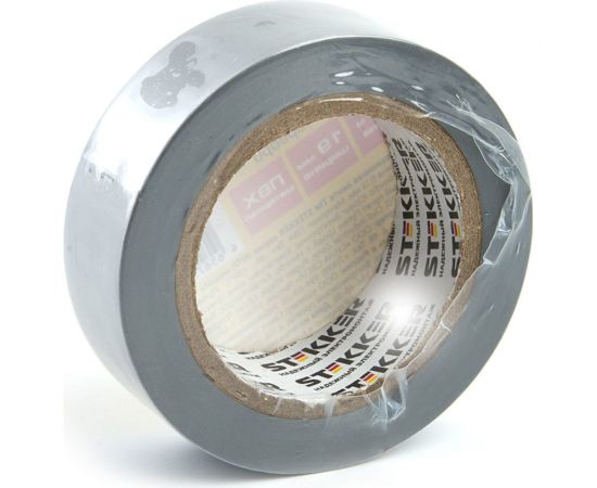 Изоляционная лента STEKKER intp01319-10 0,13x19 10 м, серебро 39908 – изображение 2