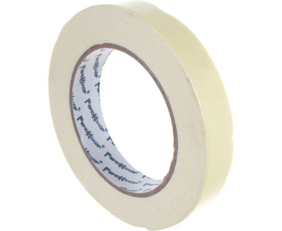 Клейкая двухсторонняя монтажная лента РемоКолор белая основа 19мм х 5м 49-6-019 – изображение 2