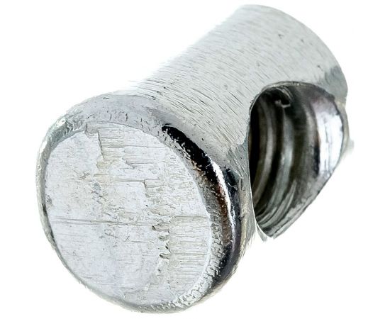 Бочонок М6 для винтовой стяжки для ДСП Element 16мм белый цинк 24 шт 553080 – изображение 3