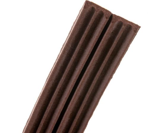 Самоклеящийся уплотнитель Sila E-профиль, 6 м, коричневый В6 SILAEВ6 – изображение 3