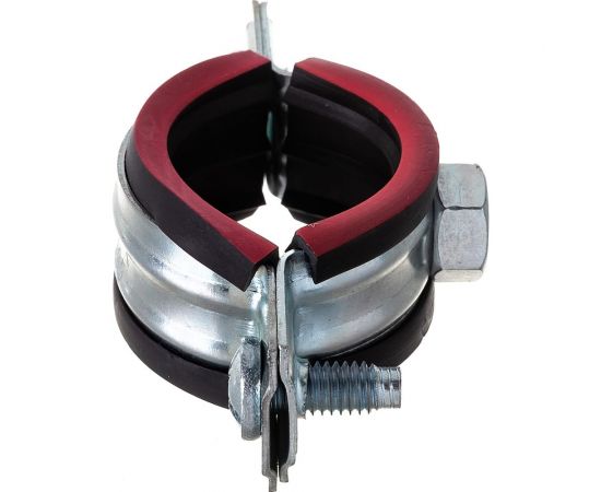 Сантехнический хомут для труб с гайкой Gigant 1"", 32-35, М8, 5 шт. G/1/80 – изображение 3
