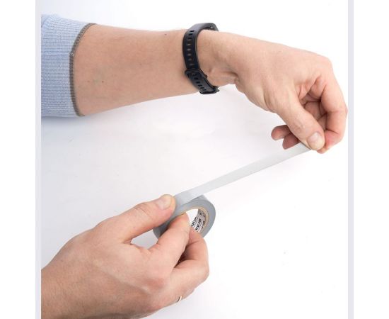 Изоляционная лента STEKKER intp01319-20 0,13x19 мм, 20 м, серебро 39911 – изображение 4