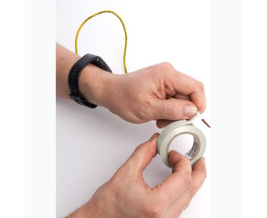 Изоляционная лента STEKKER intp01319-10 0,13x19 10 м, белая 39907 – изображение 5