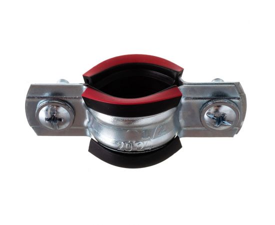 Сантехнический хомут для труб с гайкой Gigant 1/2"", 20-24 мм, М8, 5 шт. G/1/81 