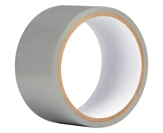 Клейкая лента UNIBOB ПВХ, для труб, 48 мм х 10 м, серая 211775 