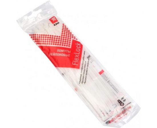 Стандартный хомут EKF P6.6 б, 4.8x200 50 шт., FlexLock plc-fl-ctsw-4.8x200-r 