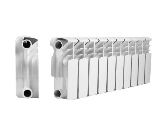 Биметаллический радиатор МЕТАЛЛСЕРВИС THERMA Q2 200/100 10 секций 1223406 