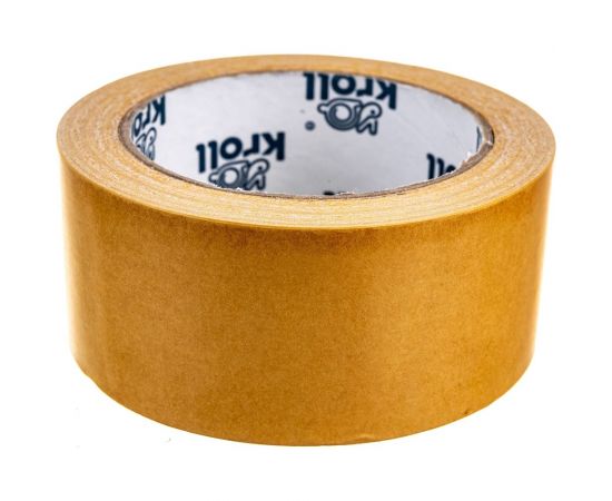 Двусторонняя клейкая лента KROLL полипропилен pp, 48 мм х 25 м 4607190404197 