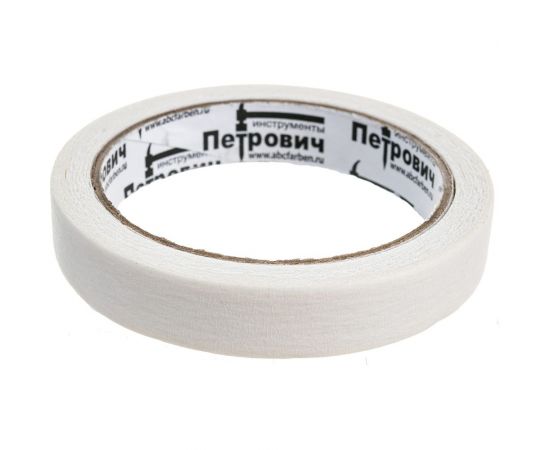 Малярная креповая лента Петрович размер 17 мм х 25 м П070-1725 4100003118 