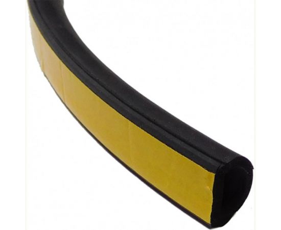 Уплотнитель KIM TEC D-50 черный 21х15 мм 25219 