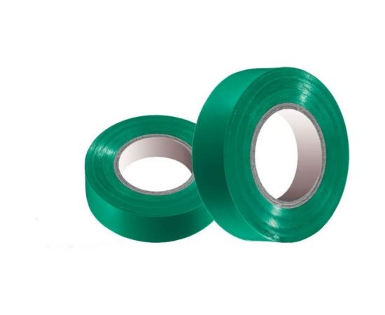 Универсальная изолента Grisard Electric 0,18x19 мм, зеленая, 20 м, 10 шт. GRE-013-0006 