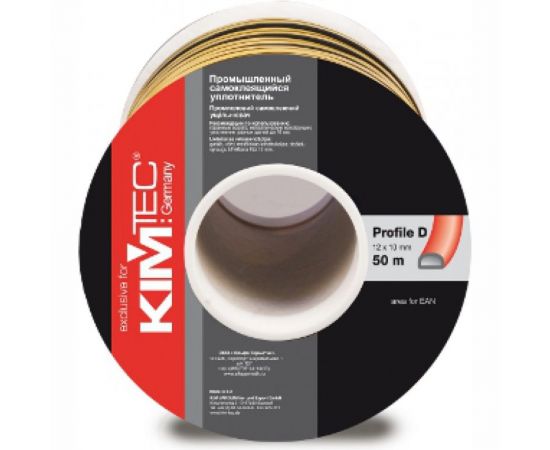 Уплотнитель KIM TEC D-50 черный 21х15 мм 25219 – изображение 2