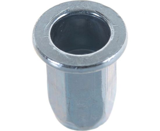 Заклепка-гайка ЦКИ М6х14.7 плоск. шестигранная СТ. Ц под пакет 0.8-3 мм, 500 шт. 50412 – изображение 3