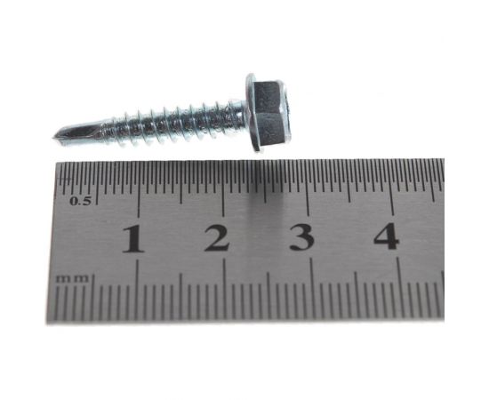 Саморез ЦКИ din7504-k 4.8х25 сверлоконечный ц 1000шт. 763 – изображение 3