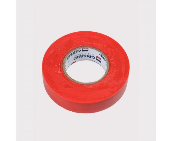 Универсальная изолента Grisard Electric 0,18x19 мм, красная, 20 м GRE-013-0004(1) – изображение 4