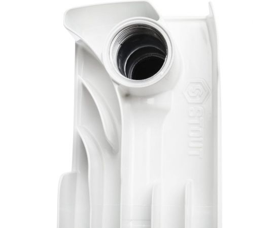 Биметаллический радиатор STOUT Space 500 14 секций боковое подключение SRB-0310-050014 – изображение 5