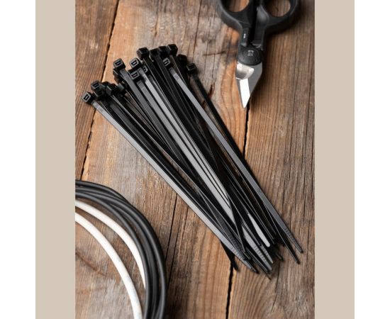 Стандартный хомут EKF P6.6 ч, 4.8x200 50 шт. FlexLock PROxima plc-fl-ctsb-4.8x200-r – изображение 6