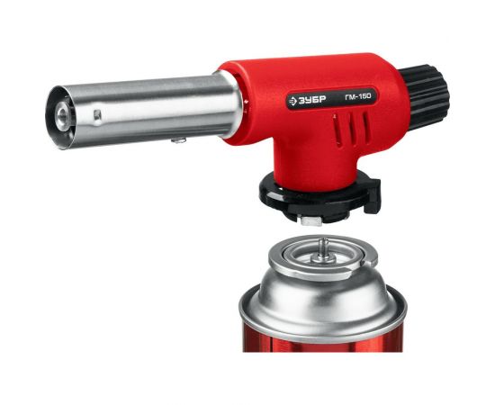 Газовая горелка ЗУБР ГМ-150 с пъезоподжигом 55554 – изображение 6