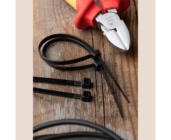 Стандартный хомут EKF P6.6 ч, 4.8x200 50 шт. FlexLock PROxima plc-fl-ctsb-4.8x200-r – изображение 8