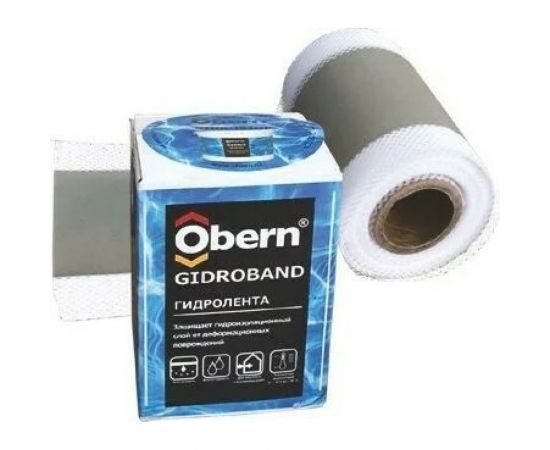 Гидроизолирующая лента Obern GIDROBAND 120 мм х 10 м 21199 