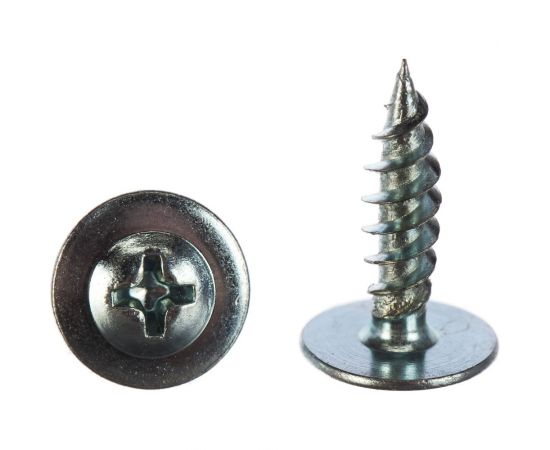 Саморезы Стройбат для тонких пластин оцинкованные 4.2x16 мм 200 шт. 075061 