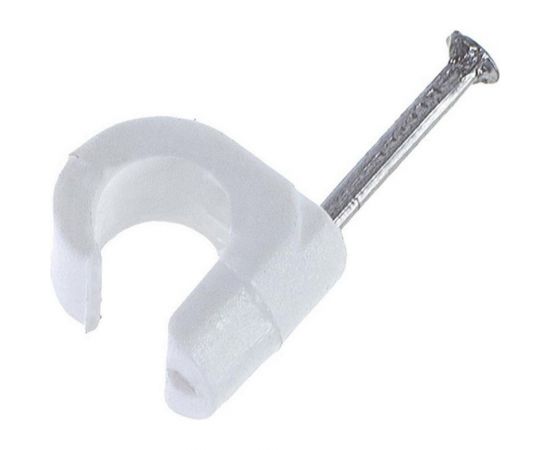 Скоба для электрокабеля Стройбат 9 кругл 50 шт 062941 