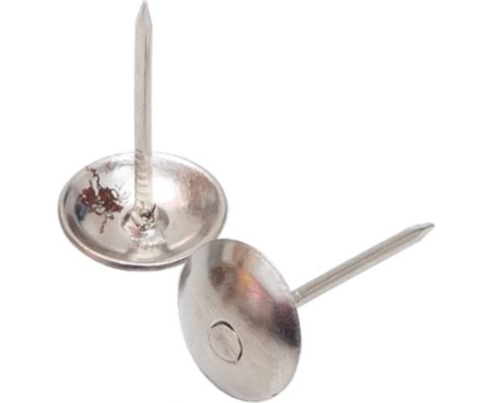 Декоративные гвозди СКОБЯНОЙ 50 г, хром 002624 