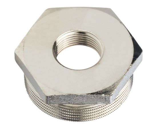 Никелированная футорка STOUT 1 1/2X3/4 SFT-0029-011234 