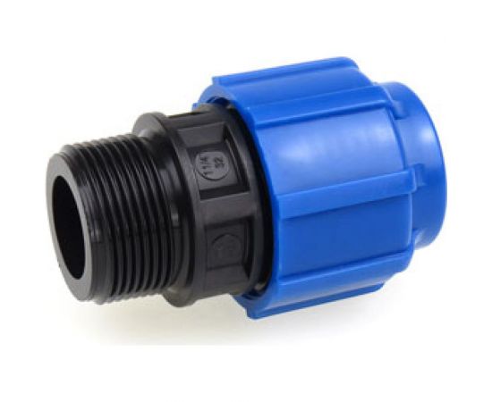 Шаровой компрессионный кран ПОЛИТЭК разъемный d 25 ТПК-АКВА, 555220025 – изображение 2