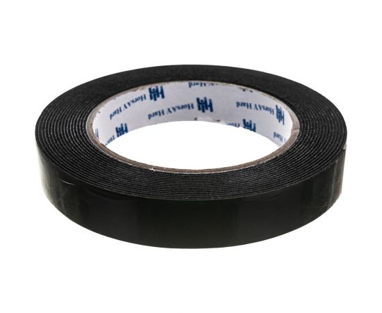 Клейкая двухсторонняя монтажная лента HorsAY Hard усиленная, 19 мм x 5 м 2709-012 – изображение 2