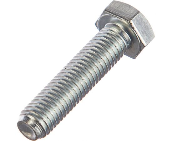 Оцинкованные болты Стройбат DIN 933 М12х50 12 шт. 2630067/272571 – изображение 2