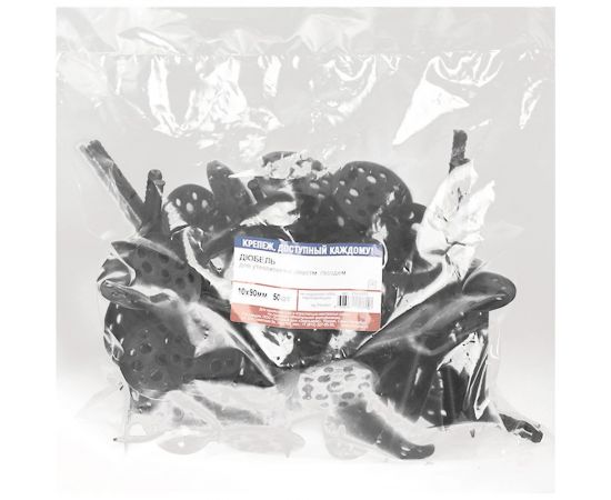 Дюбель для утеплителя с пластиковым гвоздем Стройбат 10x90, 50 шт. 127530 – изображение 2