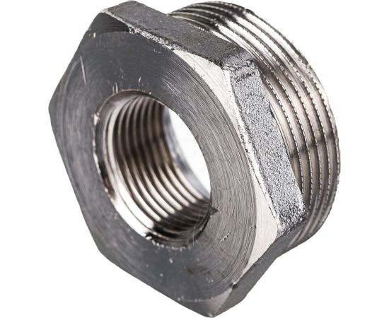 Никелированная футорка STOUT 1 1/2X3/4 SFT-0029-011234 – изображение 2