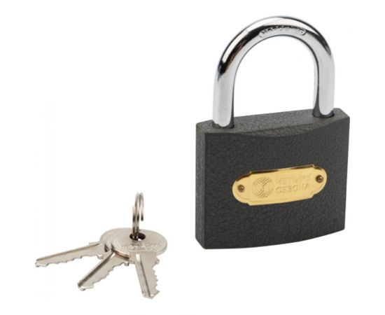 Навесной замок ЧЕТЫРЕ СЕЗОНА Чугун 60 мм 79-0006 – изображение 5