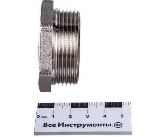 Никелированная футорка STOUT 1 1/2X3/4 SFT-0029-011234 – изображение 5
