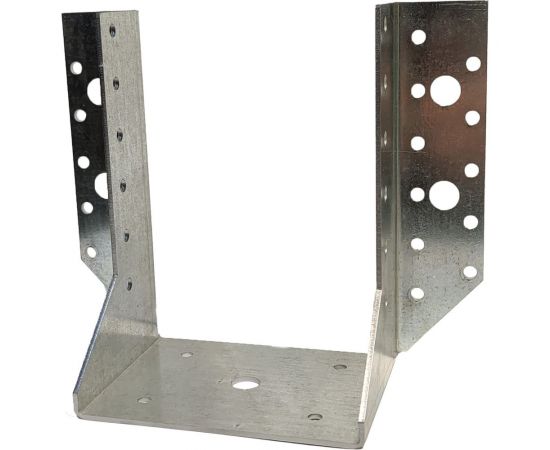 Опора бруса ООО Промекон раскрытая, оцинкованная, 140x76x75x2мм 1000000028 