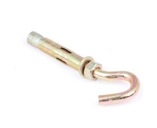 Анкерный болт с крюком Стройбат 8x45 цинк 15 шт 307960 