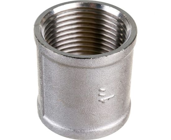 Муфта STI латунная Ду25 (1"") Ру16 никелированная, внутренняя резьба D270-00418 