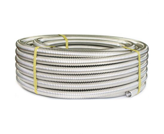 Гофрированная труба Stahlmann из нержавеющей стали SS304 25А, бухта 10м 060592 2217476 