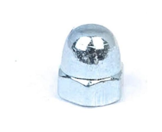 Колпачковая гайка Стройбат DIN1587 М 8 белый цинк 50 шт 307690 