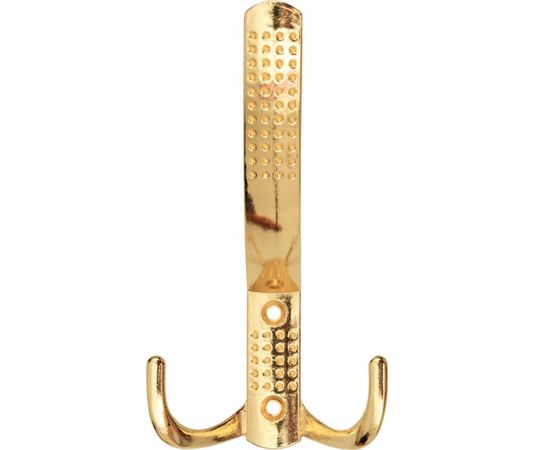 3-х рожковый крючок СКОБЯНОЙ перф. золото 002842 