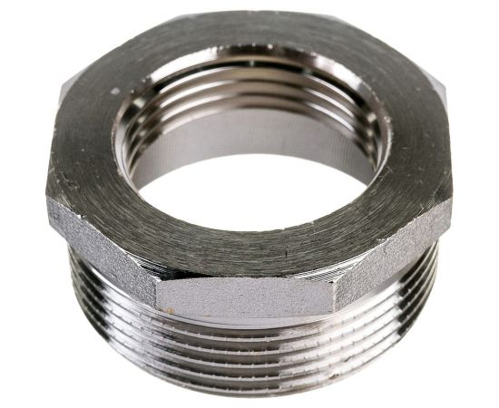 Футорка STI 1 1/2" x 1" никелированная D270-05072 