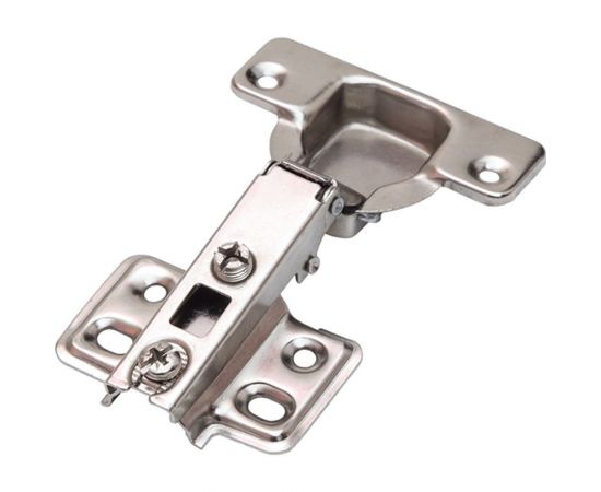 Мебельная петля СКОБЯНОЙ д/накл. дв., 2 шт. 002697 