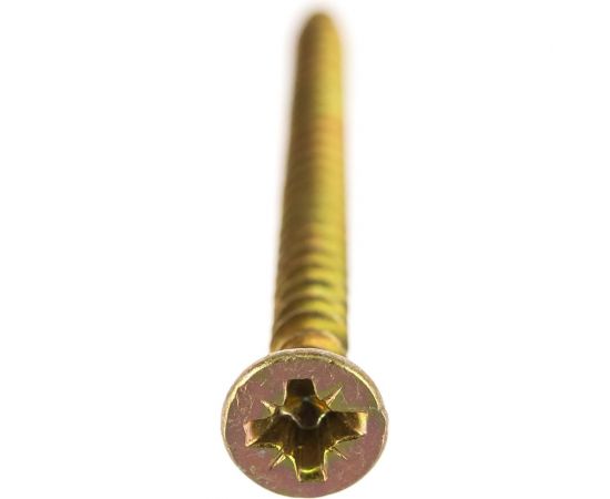 Универсальные саморезы Стройбат желтые 3.5х50 200 шт. 2641122 / 075971 – изображение 2