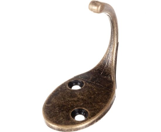 1-рожковый крючок СКОБЯНОЙ мод. 55 бронза 007663 – изображение 2