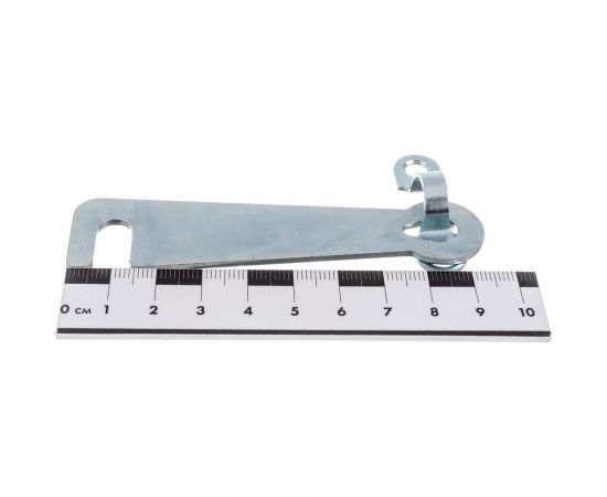 Дверной крючок СКОБЯНОЙ 75 мм, цинк 002434 – изображение 3